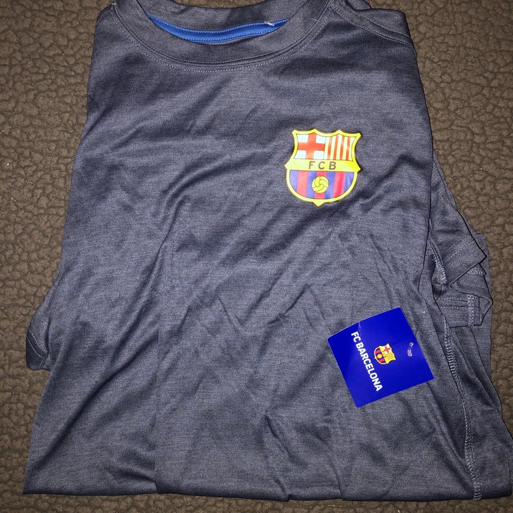 NWT! FC Barcelona Soccer T-Shirt Size M